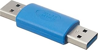 kx1761 محول USB-A 3.0 ذكر الى USB-A ذكر - ازرق