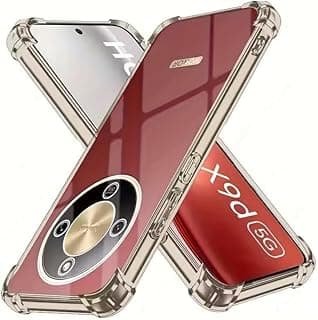 Case Compatible with Honor X9D Clear Soft TPU Bumper Silicone Bumper Reinforced Corner Full Camera Protection Cover