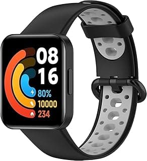 Compatible with Xiaomi Redmi Watch Lite/Redmi Watch 2 Lite/POCO/Redmi 2/Horloge 2 Replacement Soft Silicone Sport Band