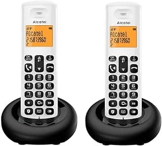 E260 2 Headset Wireless Landline Telephone with Call Block Function