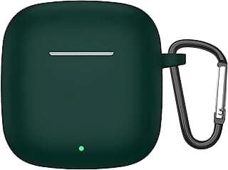 جراب سيليكون متوافق مع سماعات هواوي Freebuds SE 2، مع ميدالية، حماية متكاملة، تصميم جذاب، مثالي للاستخدام اليومي (أخضر)