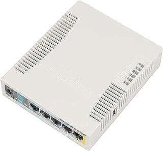 RB951Ui-2HnD/2724-33231-72-37 Wireless Router with 5 Ethernet Ports & USB