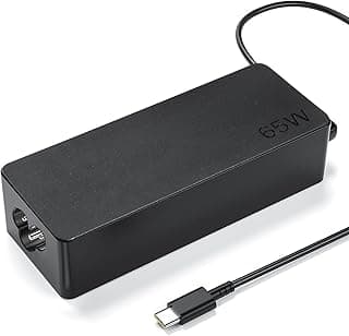 شاحن بمنفذ USB-C 65 وات، مناسب للاب توب لينوفو ثينك باد X1 كاربون 6 يوجا370 يوجا5 T480s E580 E480 T490 T590 T495 X395 T480 X280 R480 E580 L480 P52s L380 ويوجا 910 MIIX720 MIIX5، يو اس بي متعدد الألوان