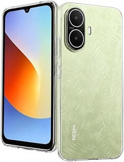جراب حماية شفاف من TPU لهاتف ريدمي A7 Pro، غطاء سيليكون ناعم شفاف مضاد للصدمات مع حماية مرتفعة للكاميرا، تصميم نحيف مضاد للاصفرار