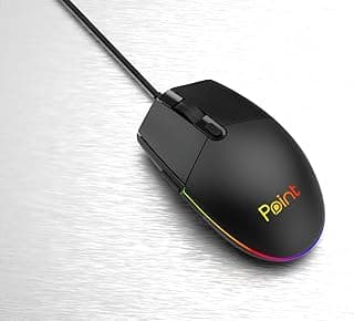 Gaming Mouse 6D PT-214 Point - Black - Modern - Ambidextrous - Optical - 6 Buttons - 15g