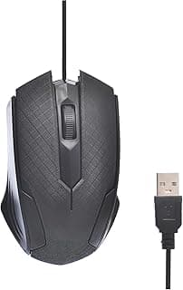 Computer Wired USB Mouse, Optical Sensing - X55