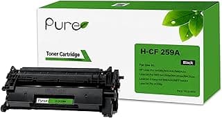 خرطوشة حبر سوداء 59A (بشريحة) متوافقة مع طابعات HP LaserJet Pro – بديل CF259A – مناسبة لطابعات M404dn وM404dw وM404n وM428dw وM428fdn وM406 – جودة طباعة احترافية