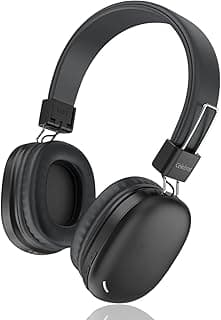 A42 Headphones Wireless Bluetooth, Comfortable Surround Sound Bluetooth V5.4 Headset Eerphone with External Microphone & Support SD Card Hands-Free Call Voice Aware, Multi-Point Connection