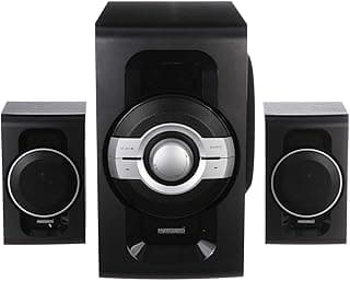 مضخم صوت 2.1 من ميديا تك MT-854، اسود