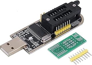 مبرمج فلاش USB لنظام الادخال والاخراج BIOS بمنفذ USB وشاشة LCD - موديل 24 EEPROM CH341A فئة 25 SPI