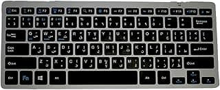 كيبورد ZERO RGB موديل ZR-3060 يو اس بي، تصميم أنيق مقاوم للسوائل، مفاتيح صامتة - أسود