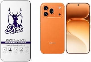 اسكرينة حماية زجاج مقوى من GHAZALA لهاتف HONOR 600، شفاف