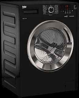 غسالة ملابس سعة 8 كجم، 15 برنامج، سرعة دوران 1200 لفة في الدقيقة، شاشة ديجيتال، موتور ProSmart Inverter، وتقنية SteamCure - WTV 8612 XBCI