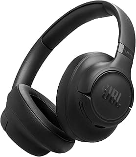 JBL Tune 730 BT Wireless Over-Ear Headphones with JBL Pure Bass Sound, Bluetooth 6.0, Foldable Design, Audio Cable, 76-Hour Battery Life and Google Fast Pair/Microsoft Swift Pair, Black