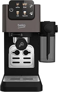 Manual Espresso Machine (20 Bar) - Milk Frother - Touch Screen - 1628 Watt - CEP 5464 DX