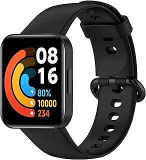 Strap Compatible with Xiaomi Redmi Watch 2 Lite/Poco Watch/Redmi Watch 2 / Horloge 2 Soft Replacement Sport Silicone Strap