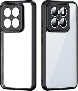 Case for HONOR X8C, Lightweight Hybrid PC and TPU Shockproof Protective Case Cover - Clear