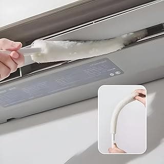 Air Conditioner Cleaning Brush, Dust Remover Tool for AC Vents, Mini Fans and Tight Spaces, Easy to Use Multi Purpose Household Cleaning Brush (Two packs)