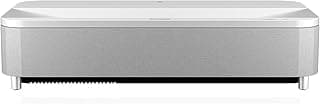 EH-LS800W Super-ultra-short-throw projector, smart laser projection TV, 4,000 lumen brightness, 2,500,000:1 contrast ratio, 3LCD technology - White