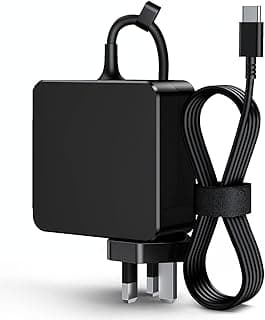 كابل شحن لابتوب بمنفذ USB نوع سي بقدرة 65 وات لكابل لينوفو ثينك باد يوجا اتش بي كروم بوك وديل لاتيتيود اكس اس محول تيار متردد لايسر واسوس وسامسونج