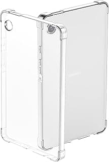 جراب شفاف لـ Galaxy Tab A9 8.7 بوصة 2023، غطاء شفاف نحيف وخفيف لـ Tab A9 8.7" SM-X110/X115/X117 - شفاف كريستالي