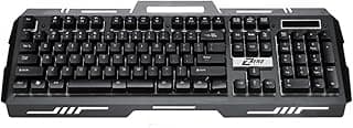 ZERO Metal Gaming Keyboard with Multi Function Key Lighting (Multicolor, ZR2080)
