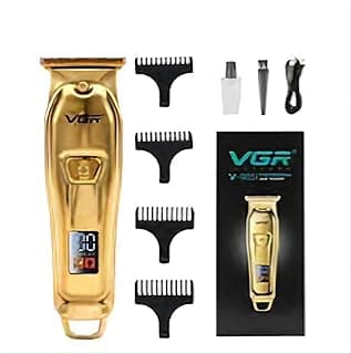 ماكينة حلاقة الشعر للرجال من VGR v-965 ، ماكينة حلاقة لاسلكية لقص الشعر، ماكينة حلاقة احترافية، ماكينة حلاقة لاسلكية قابلة للشحن عبر USB