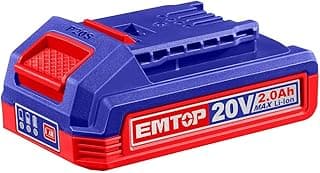 20V 2.0Ah Lithium-Ion Battery - Red