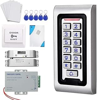 Dongyang Access Control System IP68 Waterproof RFID Keypad Metal Plate Kit (Kit 2)