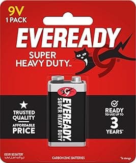Super Heavy Duty Battery, Size 9 Volt - حجر 9 فولط