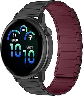 حزام سيليكون مغناطيسي 22 مم لساعة شاومي Redmi Watch 5 Active/5 Lite / سامسونج Galaxy Watch 46mm / Watch 3 45mm / Gear S3 / هواوي (GT6 GT5 GT4 GT3 GT2 GT 46MM) / GT2E / GT6 Pro / GT 5 Pro / Amazfit GTR4 / Bip 6