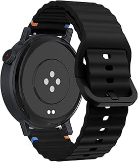 سوار 18 مم لهواوي Watch GT 6 41mm/GT 5 Pro 42 mm/GT5 41mm/GT4 41 mm/هواوي Watch 5 42mm، سوار رياضي سيليكون بديل لـ Venu 2S/3S/Vivomove 3S/4S