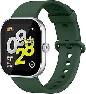 سوار لـ Redmi Watch 4 / Redmi Watch 5 / شاومي Smart Band 8 Pro/شاومي Smart Band 9 Pro للرجال والنساء، حزام سيليكون رياضي مقاوم للماء