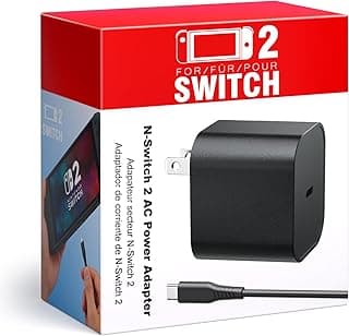 شاحن 60 واط PD 3.0 USB C لمحول طاقة نينتندو سويتش 2 وستيم ديك واسوس روج الي وماك بوك اير ولينوفو وديل وسامسونج كروم بوك تيبي سي مع كيبل USB C الى C بطول 5 قدم