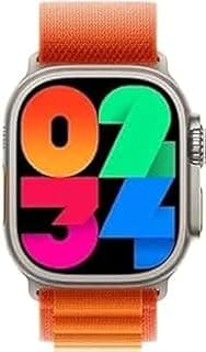 ساعة ذكية X9 Ultra2 مقاس 49 مم بشاشة سوبر AMOLED مقاس 2.1 بوصة (برتقالي)