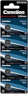 CR1616 Camelione Lithium Button Cell Batteries (Pack of 5 battery)