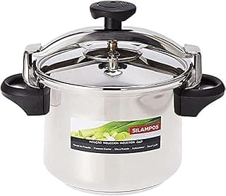 Selambos Pressure Cooker 12 Liter, Stainless Steel, Silver, 12 Liter