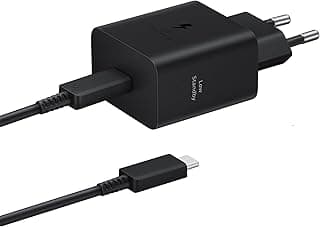 شاحن من أنكر بمنفذ USB-C متوافق مع سامسونج بقوة 45 واط مع شحن سريع وحماية من السخونة الزائدة والأمان