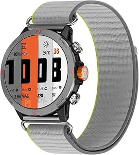Conquer 2 Smart Watch for Women Men, 1.43" AMOLED Smartwatch with Bluetooth Calling Heart Rate/Blood Oxygen/Sleep/Stress Monitoring Multi Sports Modes IP68 Waterproof (Silver)