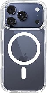Creative Magnetic Case for iPhone 17 Pro Max (iPhone 17 Pro Max) Upgraded Clear [Compatible with MagSafe] Shockproof Anti-Yellow Protective Cover - Clear