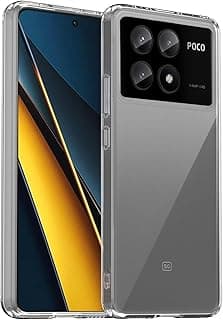 جراب شفاف لهاتف شاومي Poco X6 Pro 5G - ممتص صدمات TPU ناعم ونحيف ومقاوم للصدمات