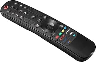 جهاز تحكم عن بعد سحري MR23GN متوافق مع تلفزيون ال جي موديل AKB76043105 الذكي اندرويد 4K FHD UHD OLED QLED 32 43 55 65 75 بوصة من إيديتيمي