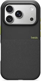 Beats iPhone 17 Pro Max cover Rugged Case support wireless charger & Camera Protection, Scratch & Drop Tested, Matte Texture with Microfiber Lining for iPhone 17 Pro Max (Everest Black.)
