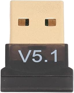 USB Bluetooth Adapter for PC 5.1, Bluetooth Dongle 5.1 USB Bluetooth Dongle for PC, Windows 11/10/8/8.1/7 Plug and Play for Computer Desktop, Laptop, Mouse, Keyboard, Headsets