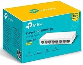 Switch 8 Port - LS1008 10/100Mbps, RJ45, Unmanaged, Desktop Compatible