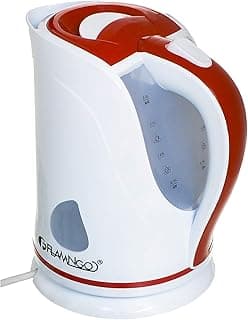 غلاية كهربائية ميكس FLAMNGO FM-4002 سعة 2 لتر - أبيض