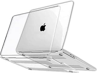 جراب RKINC متوافق مع MacBook Air 13 (إصدار 2018-2020) A2337(M1)/A2179/A1932، جراب صلب نحيف للغاية للحماية متوافق مع MacBook Air 13 بوصة Retina، شفاف