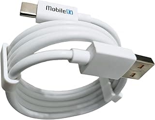 كابل شحن سريع USB نوع A إلى USB نوع C بقدرة 100 وات (6 أمبير) بطول 1 متر متوافق مع موبايل هواوي وهونر واوبو وريلمي وفيفو وون بلس ومزامنة بيانات عالية السرعة من موبايل 90
