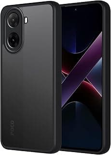 Coiwxmoi Matte Cover for Xiaomi Poco X7 Pro, TPU Silicone Full Protection Hard Case with Shock Absorption Translucent Back Anti-fingerprint and Anti-Scratch Slim Bumper Case