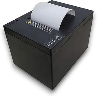 طابعة إيصالات حرارية XP-Q807K مدمجة، واجهة USB/Serial/Parallel عالية السرعة، عرض ورق 80 مم، قاطع تلقائي، متوافقة مع ESC/POS - مثالية للتجزئة والمطاعم وأنظمة نقاط البيع